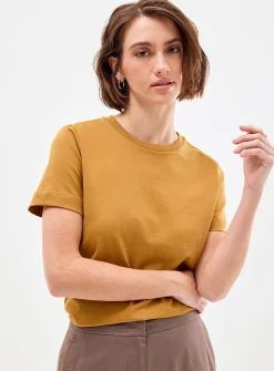 Solid organic cotton T-shirt