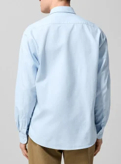 Solid Oxford shirt