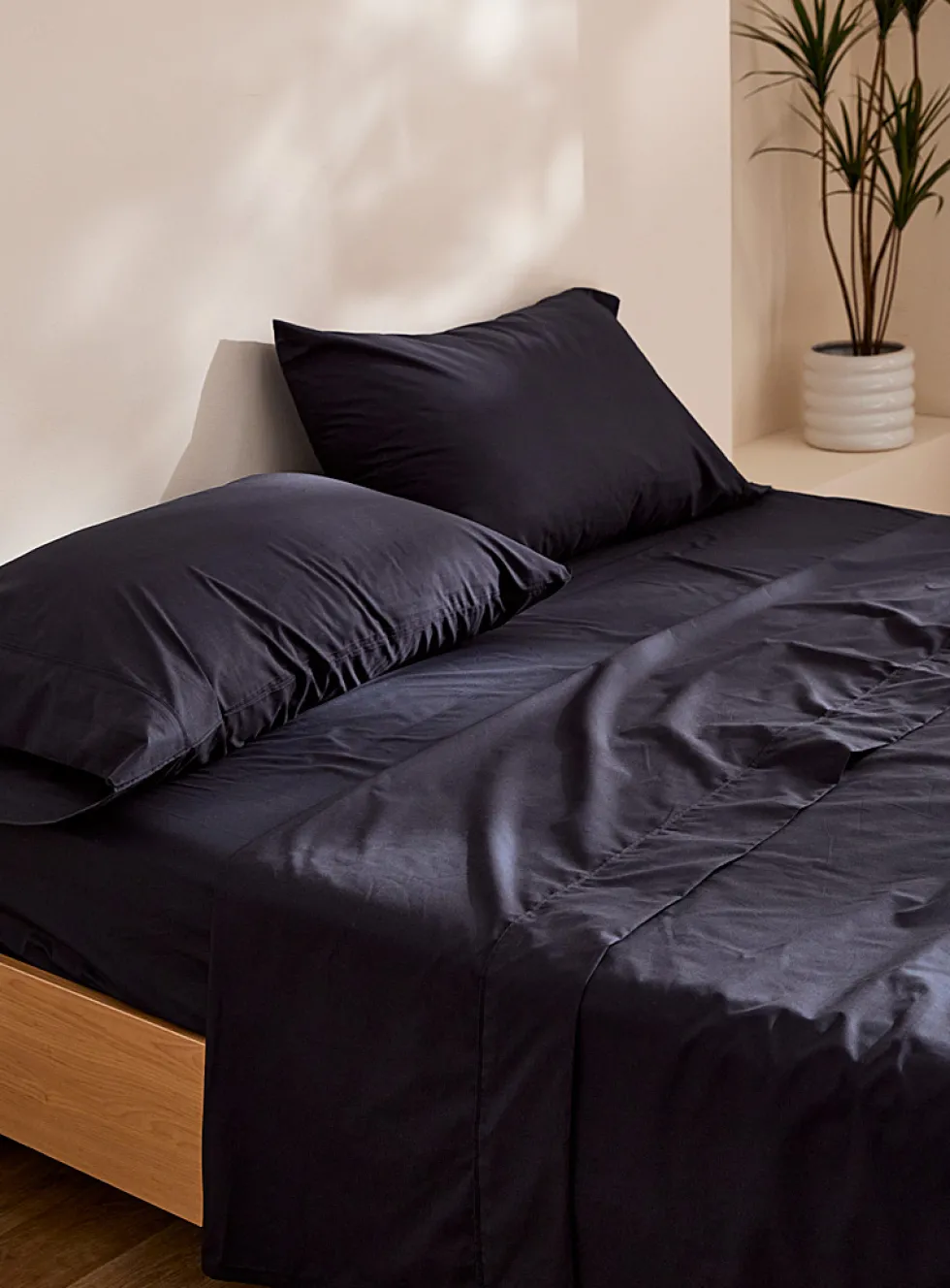 Solid percale plus sheet