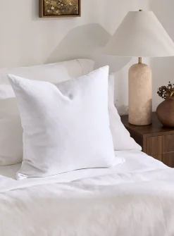 Solid pure linen removable-cover cushion