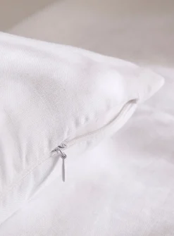 Solid pure linen removable-cover cushion
