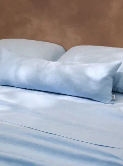 Solid pure linen removable-cover cushion