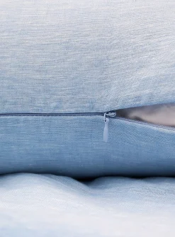 Solid pure linen removable-cover cushion