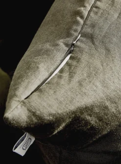 Solid pure linen removable-cover cushion
