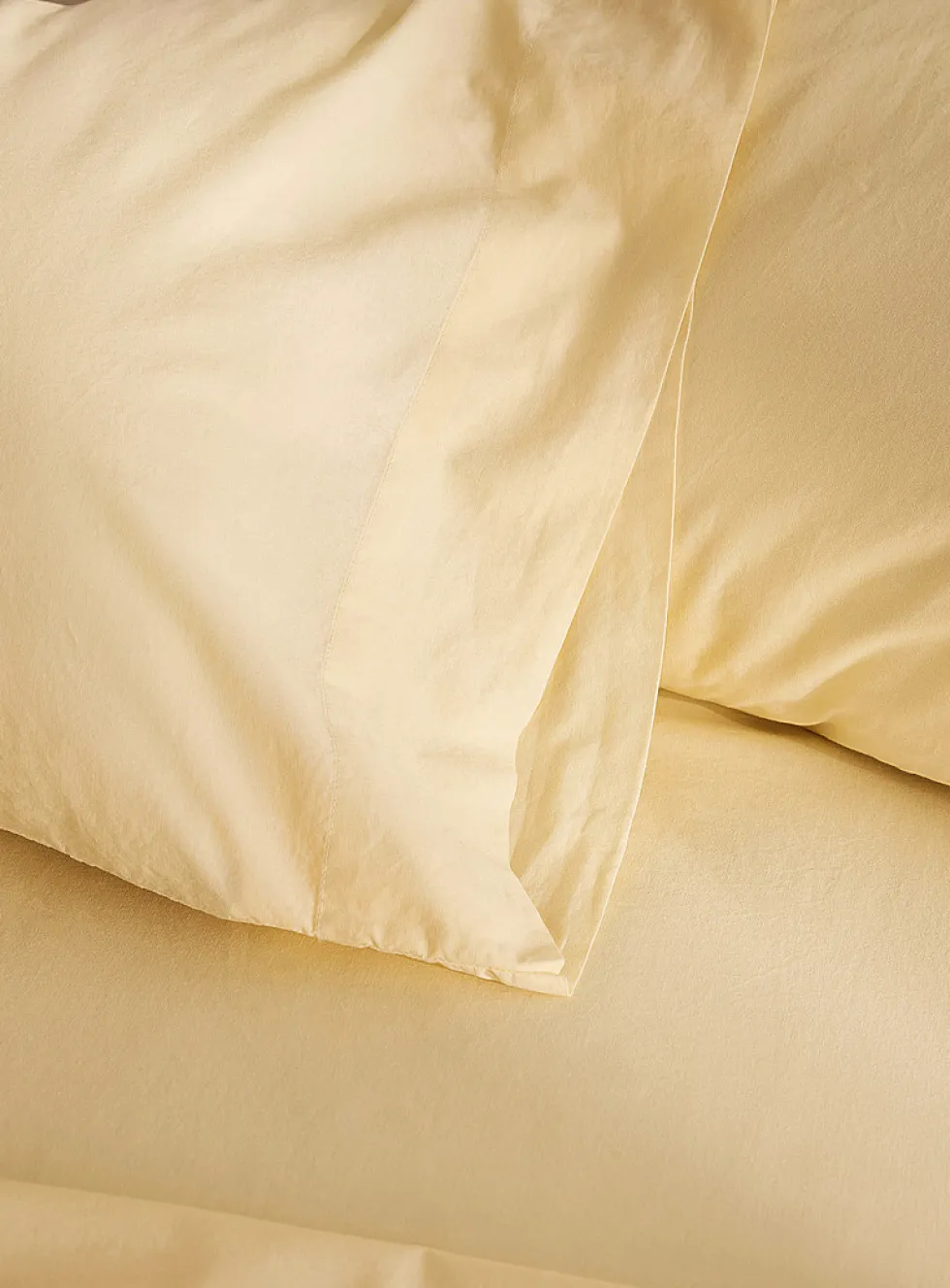 Solid pure organic cotton sheet set