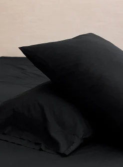 Solid pure organic cotton pillowcases