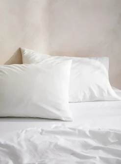 Solid pure organic cotton pillowcases