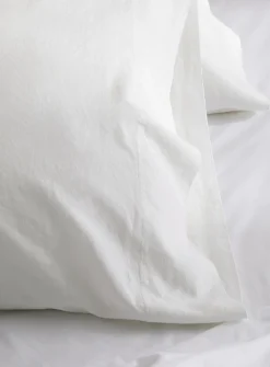 Solid pure organic cotton pillowcases
