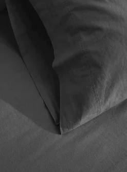 Solid pure organic cotton pillowcases