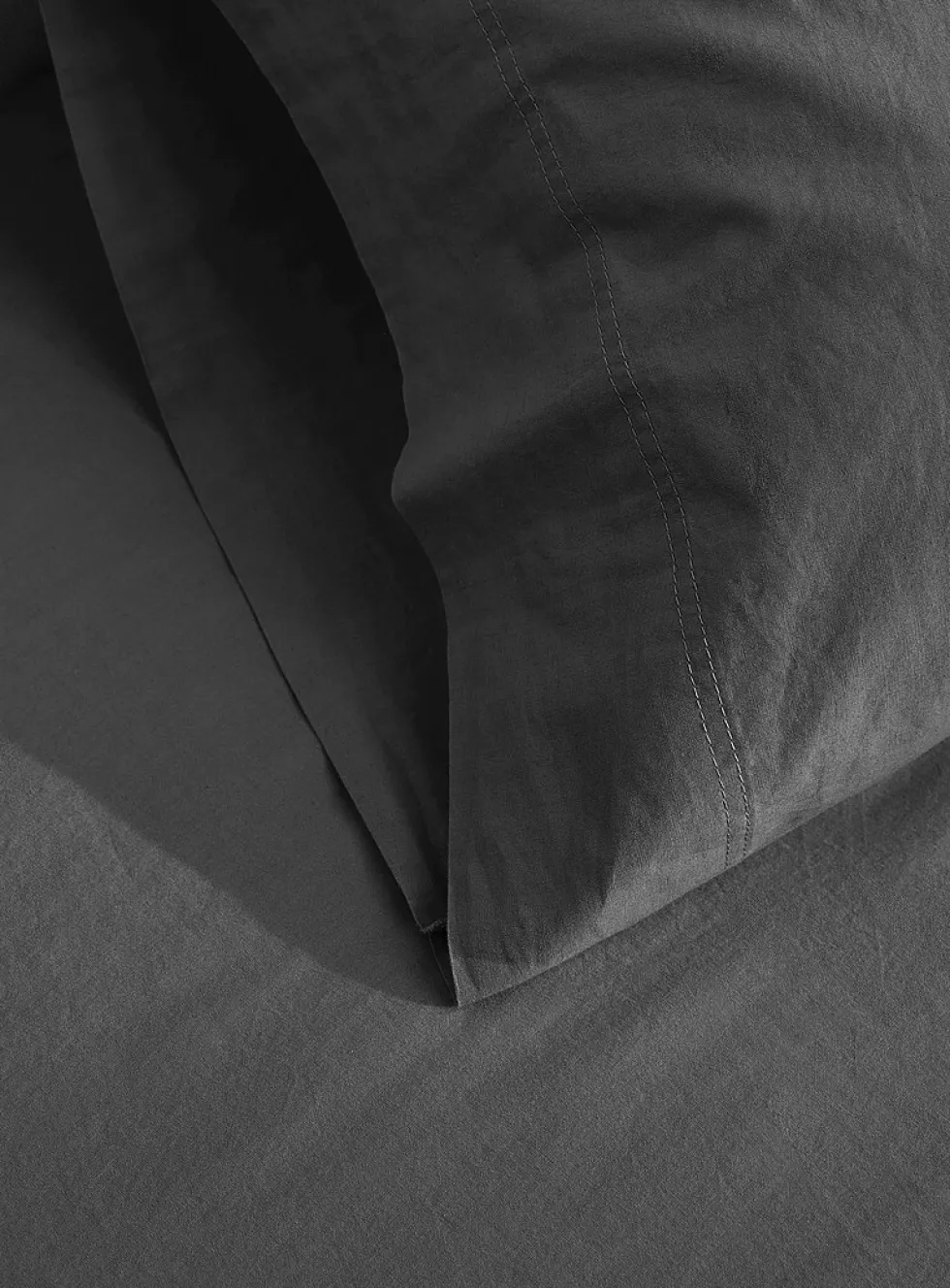 Solid pure organic cotton pillowcases