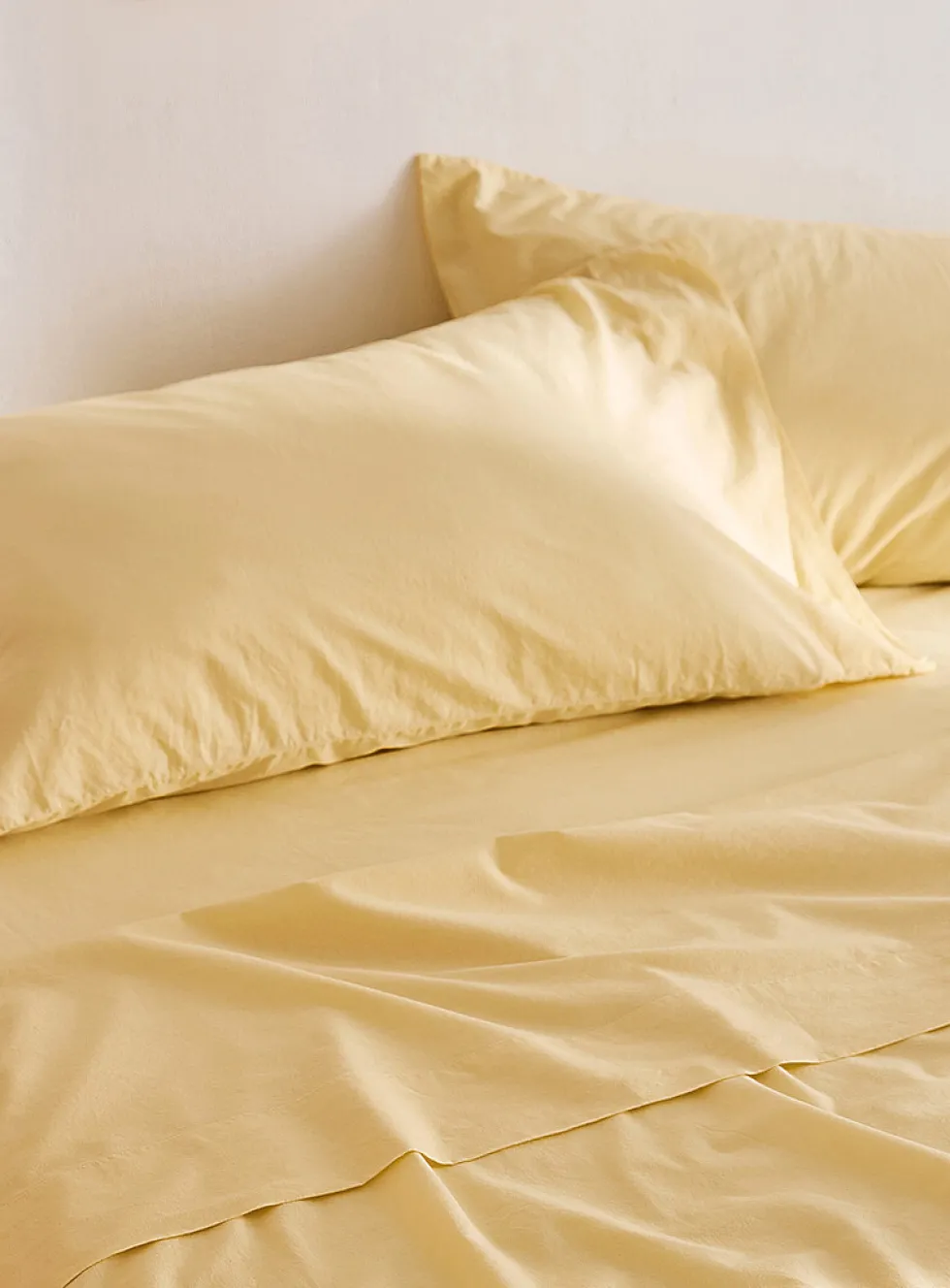 Solid pure organic cotton pillowcases