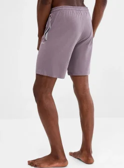 Solid stretch lounge short