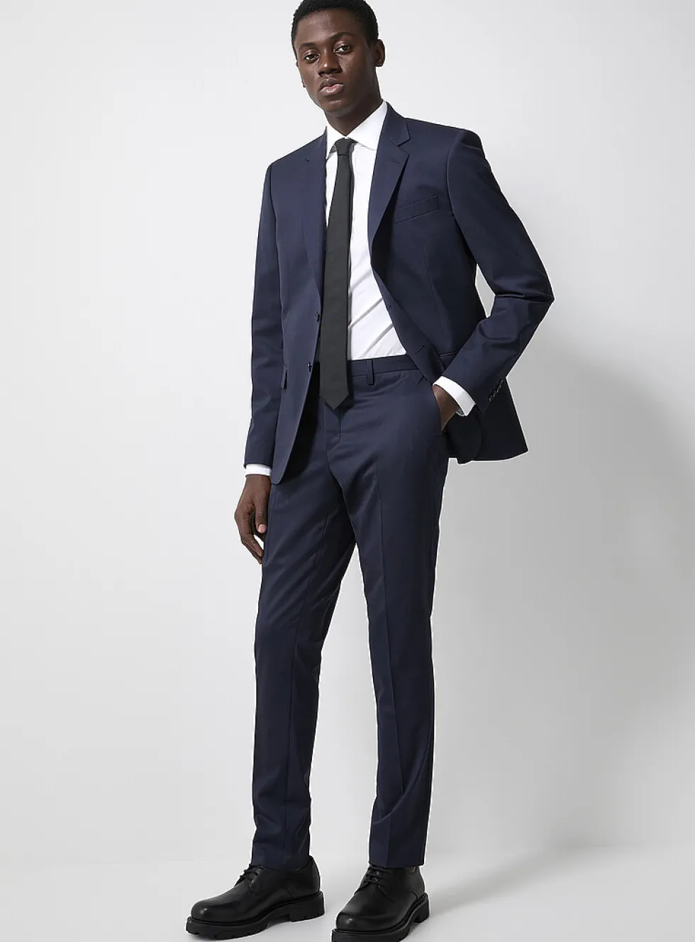 Solid stretch pant