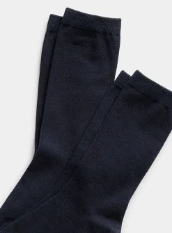 Solid stretch socks