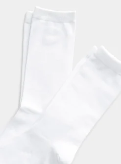 Solid stretch socks
