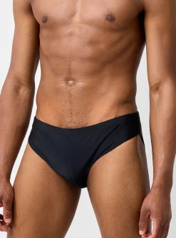 Solid swim brief