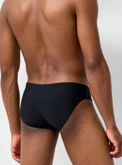 Solid swim brief