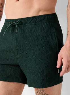 Solid swim trunk