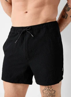 Solid swim trunk
