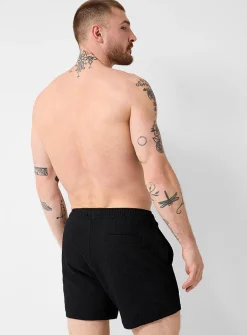 Solid swim trunk