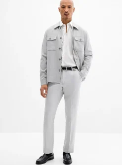 Solid twill comfort pant