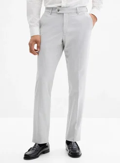 Solid twill comfort pant
