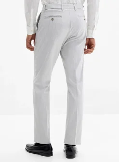 Solid twill comfort pant