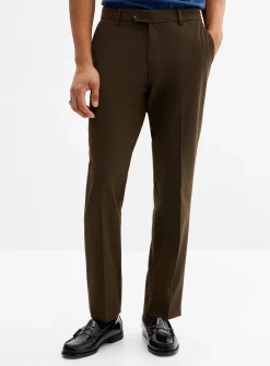 Solid twill comfort pant