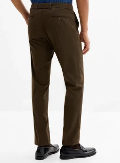 Solid twill comfort pant