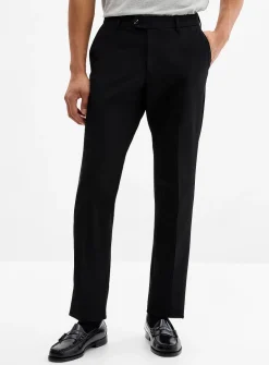 Solid twill comfort pant