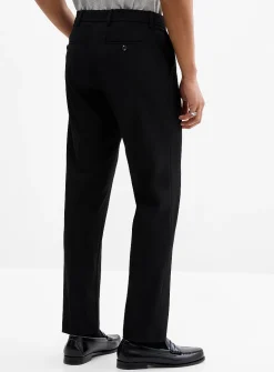 Solid twill comfort pant
