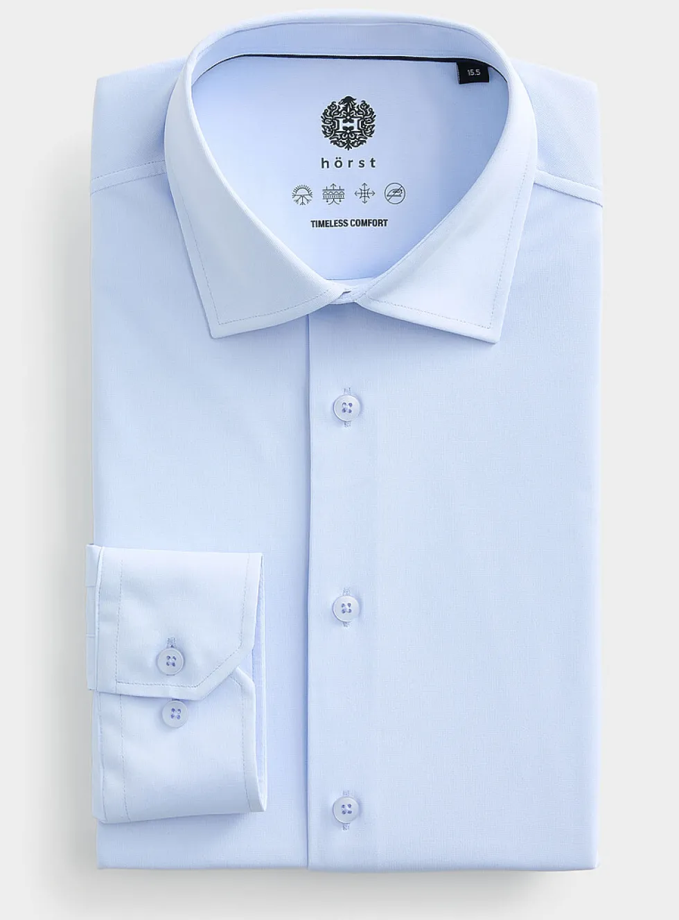 Solid ultra-stretch shirt