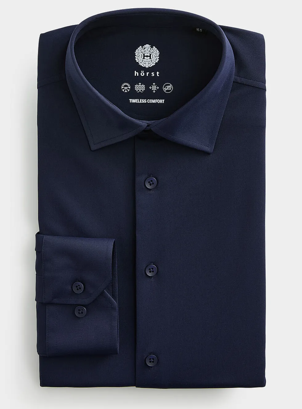Solid ultra-stretch shirt