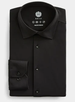 Solid ultra-stretch shirt