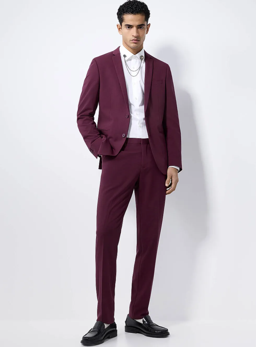 Solid-colour jacket