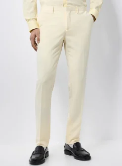 Solid-colour pant