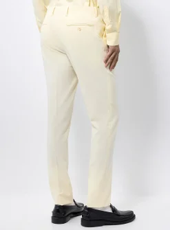 Solid-colour pant