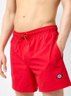 Solid-coloured swim short