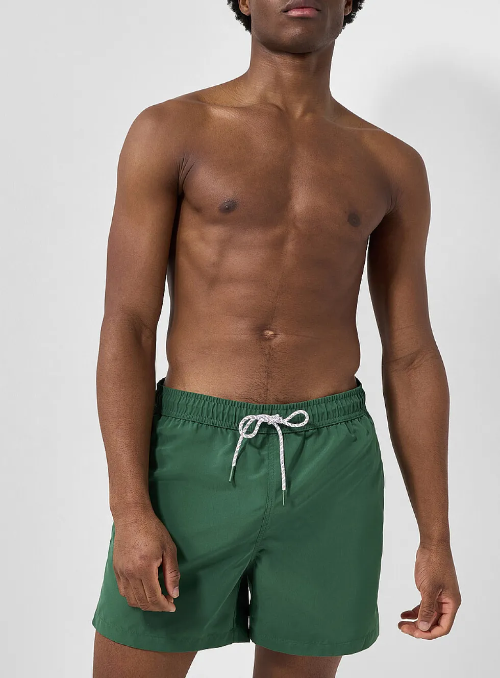 Solid-coloured swim short