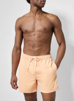 Solid-coloured swim short