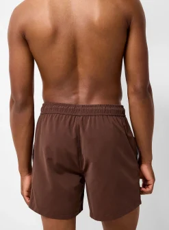 Solid-coloured swim short