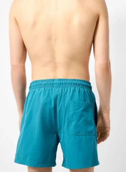 Solid-coloured swim short