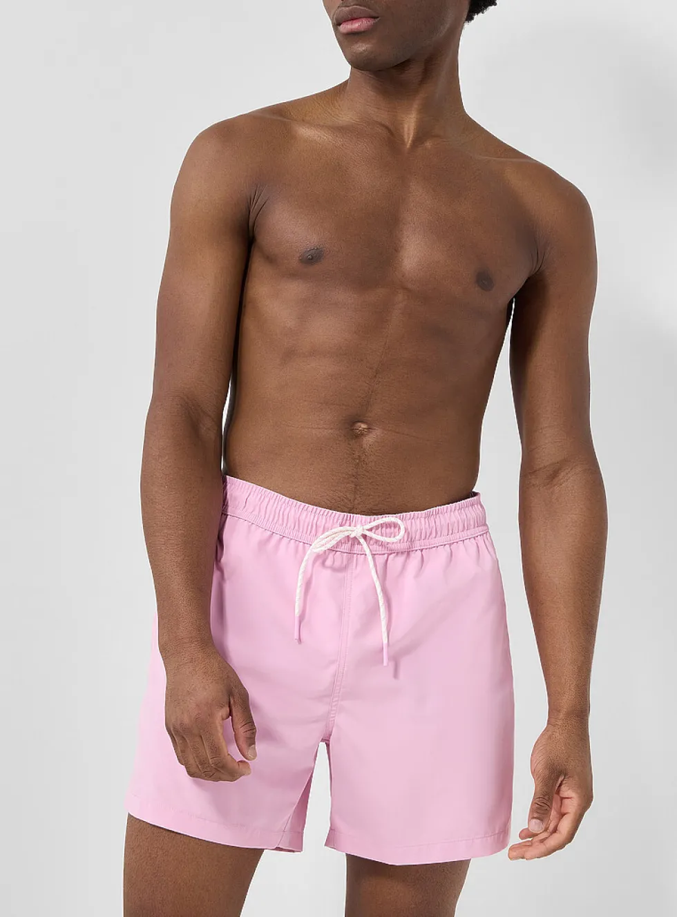 Solid-coloured swim short