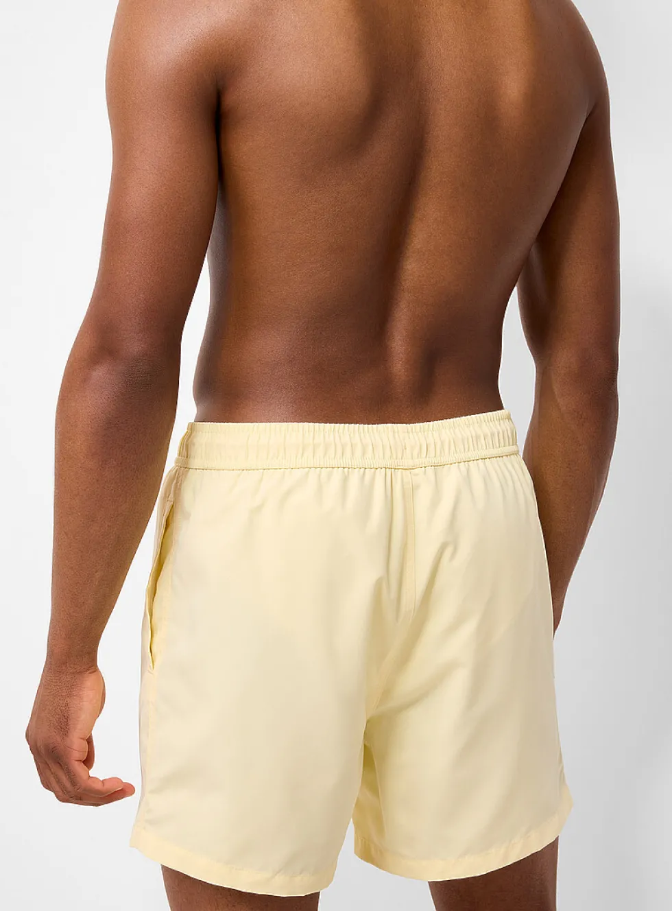 Solid-coloured swim short