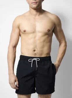 Solid-coloured swim short