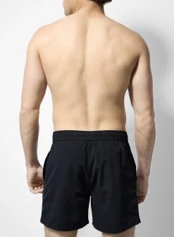 Solid-coloured swim short