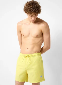 Solid-coloured swim short