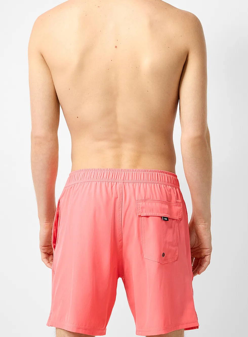Solid-coloured swim trunk