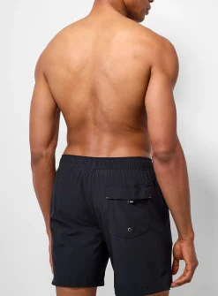 Solid-coloured swim trunk