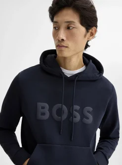 Soody monochrome logo hoodie